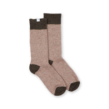 Load image into Gallery viewer, Socks beige - olive green
